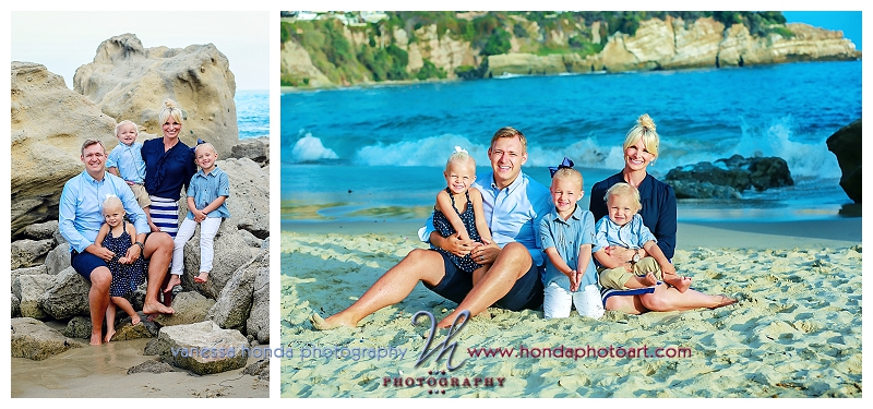 Extended family portraits in Laguna Beach Crescent Bay_423