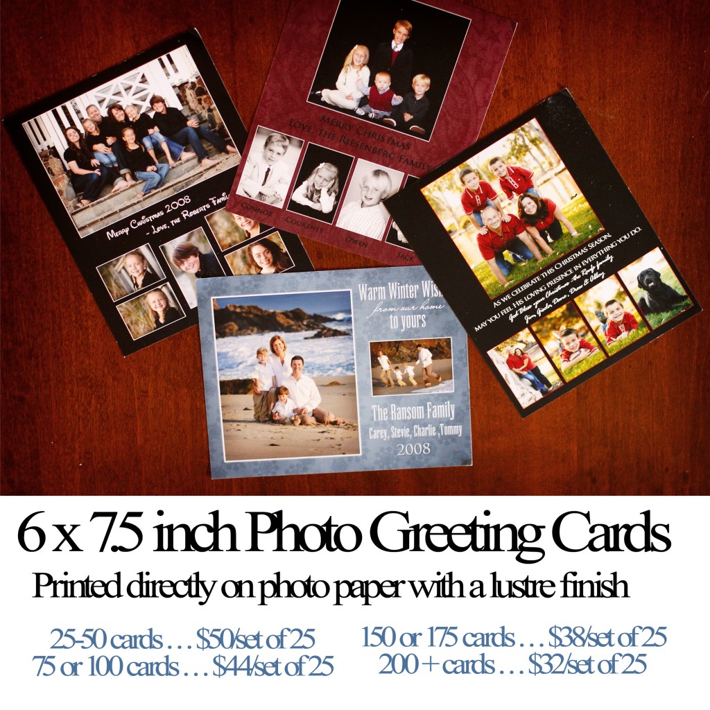 Photo cards sample flat Photo cards sample flat