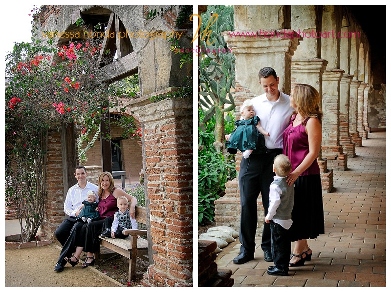 Mission San Juan Capistrano Family Portraits_007