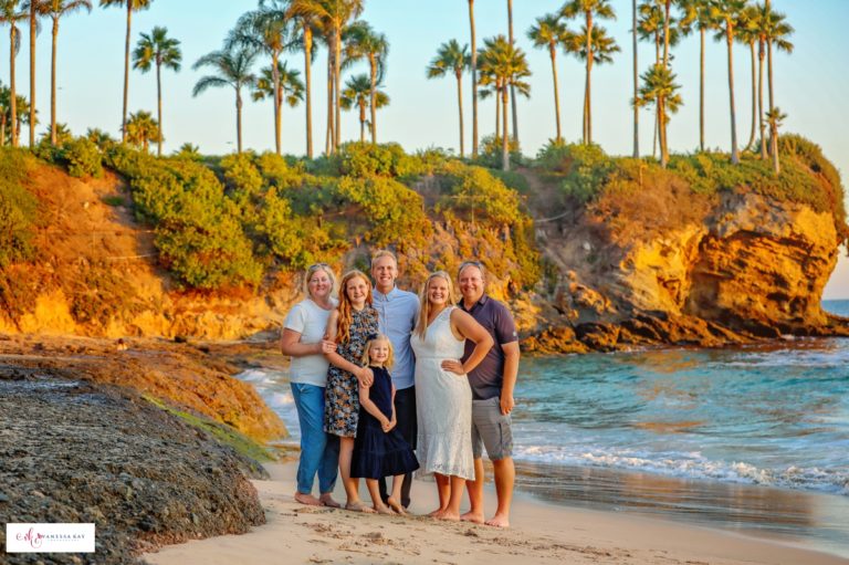 Family Fun at Crescent Bay {Laguna Beach Siblings Portraits}